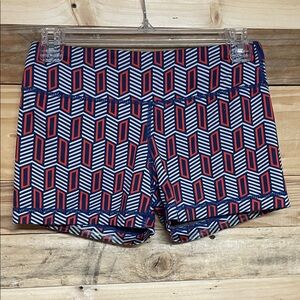 IAB MFG size 6 (S) Geometric Patterned Short 3” Soft Stretchy Biker Shorts